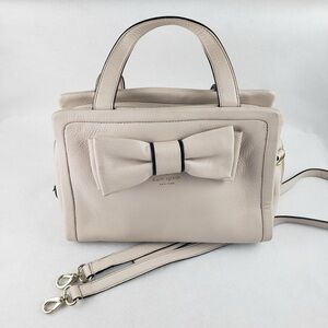 Kate Spade Murray Street Dominique Bow Bag in the color Pebble.